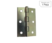 Dobradiça Zincado de Ferro para Porta 1.1/2" Modelo 850 1 peça