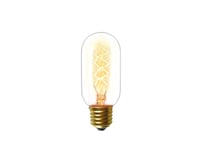 Lâmpada LED de Filamento de Carbono T45 Luz Amarela 40W 127V Taschibra