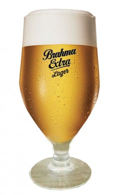 Taa para Cerveja 380ml Brahma Lager Transparente