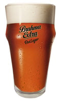 Copo Brahma Extra Red Lager Transparente 400ml Globimport
