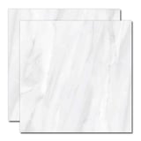 Porcelanato Polido Carrara Bianco P62360 61x61cm Caixa 1,88m² Branco