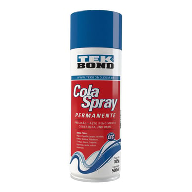 Cola Spray Permanente 305g 500ml Incolor