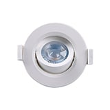 Spot de Embutir LED SP 25 Redondo 5W 3000K Bivolt Branco