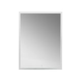 Espelho para Banheiro com Luz Led 80x60cm Cinza