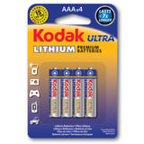 Pilha Ultra Lithium AAA com 4 Unidades