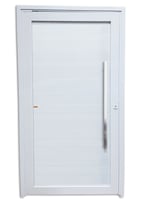 Porta Pivotante PVC Branco Direita 216x120x6cm Tecplus100