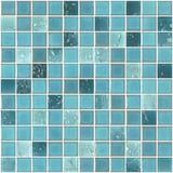 Pastilha de Porcelana PL8712 2,5x2,5cm 30x30cm Azul