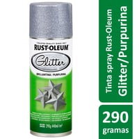 Tinta Spray Especialidades Glitter 290G Purpurina Prata Rust-Oleum