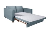 Sofá Cama Suede Leon Monteiro 09 Casal 90x150x100cm Cinza