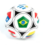 Bola de Futebol Mundial Bandeiras 21,5cm