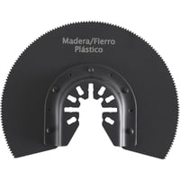 Pastilha Semicircular Serra Circular MFT-04 Bauker 88 mm 3-15/32" 1 peça