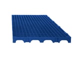 Estrado Plástico Piso Moldular 25x50x2,5cm Azul