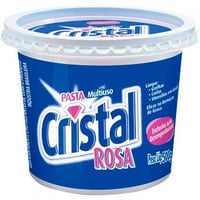 Pasta Cristal Rosa Mão Multiuso 500g