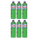Kit com 6 Detergentes Líquido Verde 500ml Suprema