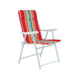 Cadeira Dobrável com Almofada Saint Thomas 59x67x92cm Colorido
