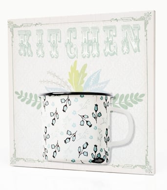 Tela Kitchen Mug 28x1,5x28cm Verde