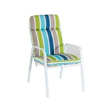 Cadeira com Almofada Long Island 90x56x74cm Branco