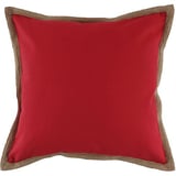 Almofada Hidrorepelente Yute 50x50cm Vermelho