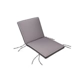Almofada de Poliéster para Cadeira UV50 115x55cm Cinza