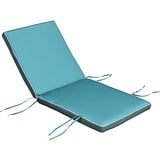 Almofada de Poliéster para Cadeira UV50 115x55cm Azul