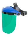 Protetor Facial 8" Cc Azul Verde Preto Delta Plus