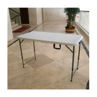 Mesa Dobrável Tipo Maleta 122cm Branco