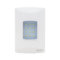 Iluminação Emergência Autônoma de Embutir LED 100lm Bivolt Branco