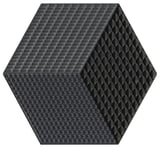 Revestimento Hexagonal 17x20cm Cimento