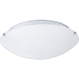 Plafon Led Glitter 30cm Branco