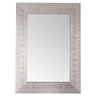 Espelho Decoração 50x70cm Prata