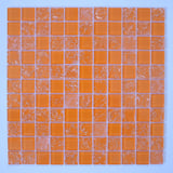 Pastilha de Vidro Color Laranja 29,5x29,5cm