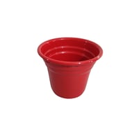 Vaso de Alumínio PP 6,5x7cm Vermelho