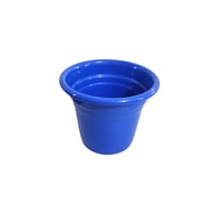 Vaso de Alumínio PP 6,5x7cm Azul Escuro