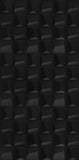 Revestimento Cubic Black Gloss Brilhante 45x90cm Caixa 2 Peças Preto