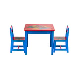 Conjunto Infantil Mesa e 2 Cadeiras Spiderman Vermelho