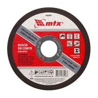 Disco de Corte para Metal 115mm 7432655 Preto MTX