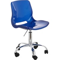 Cadeira de Escritório Louisiana 77x46x45,5cm Azul Just Home Collection