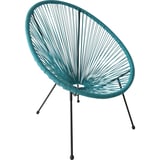 Cadeira Cozumel Ratan 71x79x86cm para Área Externa Azul