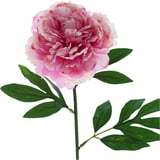 Flor Artificial Peônia 63cm Rosa