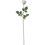 Flor Artificial Rosa 75cm Creme