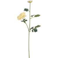 Flor Artificial Ranúculu 54cm Amarelo
