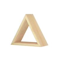 Nicho Triângulo em Madeira 15x30x30cm