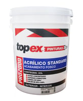 Tinta Acrílica Fosco Pro 2000 Standard 20L Branco Qualyvinil