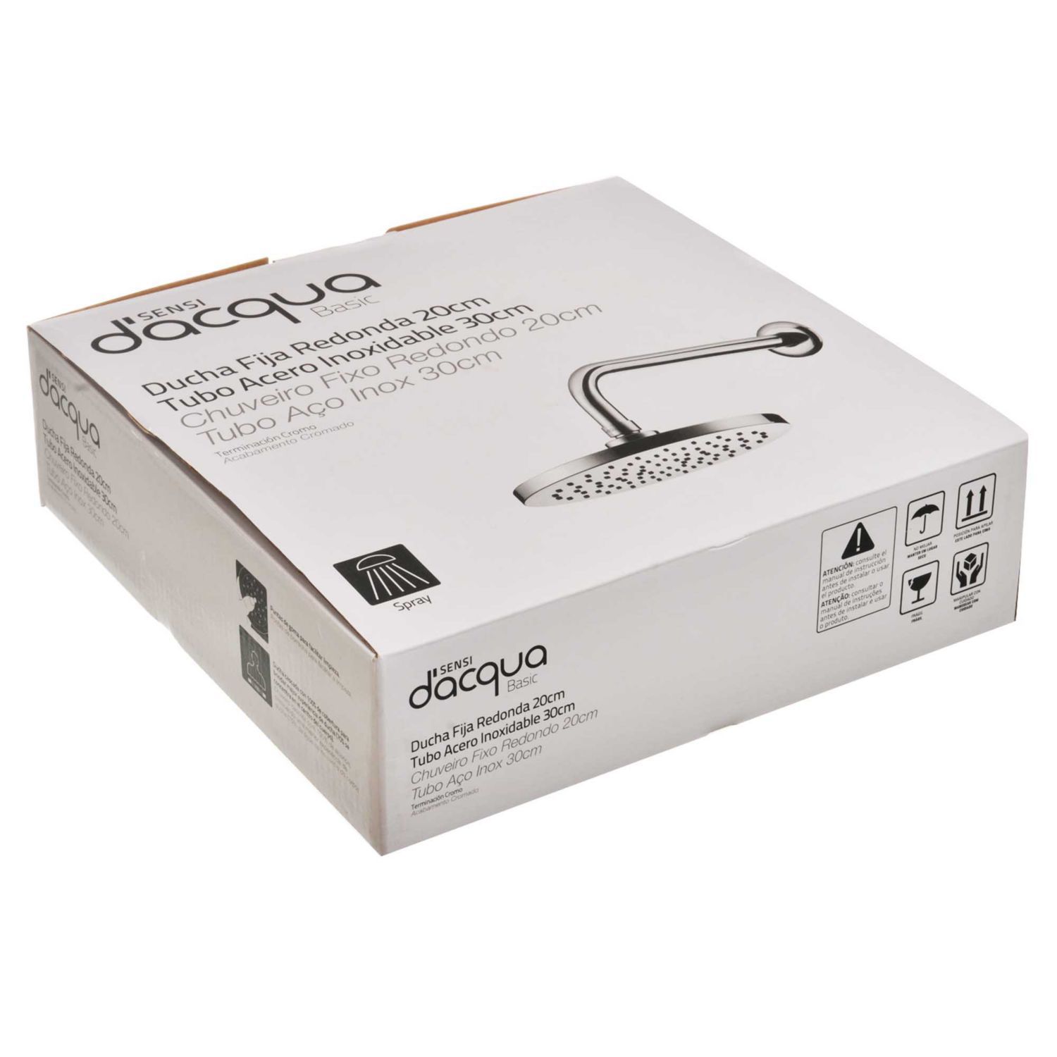 Imagem adicional da Ducha Redonda 8 com Bra�o Sensi Dacqua