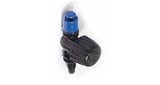 Microaspersor Idra 180° Ajustável 0 a 100 L/H Azul e Preto