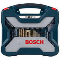 Kit de Pontas e Brocas em Titânio Bosch X-Line 103 peças Bosch