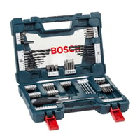 Kit de Pontas e Brocas em Titânio Bosch V-Line 91 Peças Bosch