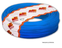 Cabo Flexível 4mm2 Azul Rolo 25M