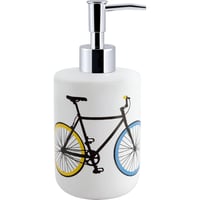 Porta Sabonete Líquido em Cerâmica Bicicleta Just Home Collection