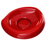 Saboneteira Plástica de Mesa Vermelho